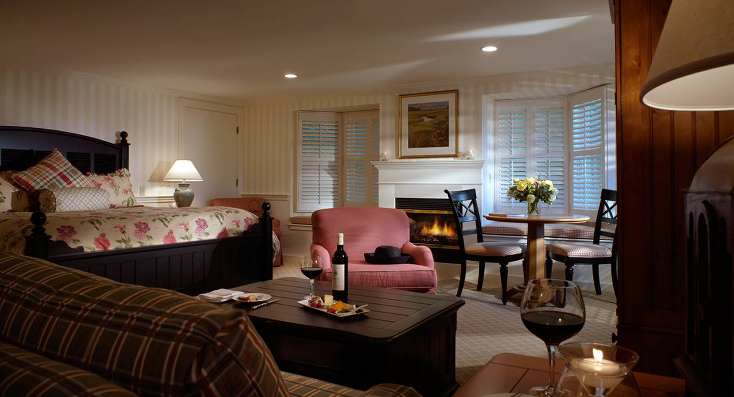 Premier suite room at Cape Cod resort