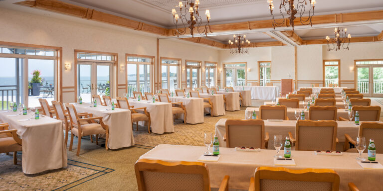 Pavilion dining room at Cape Cod resort