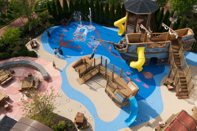 Overview of Wequassett Kids park
