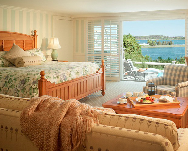 Premier Water View room overlooking a Cape Cod bay