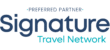 Signature Travel Network logo.