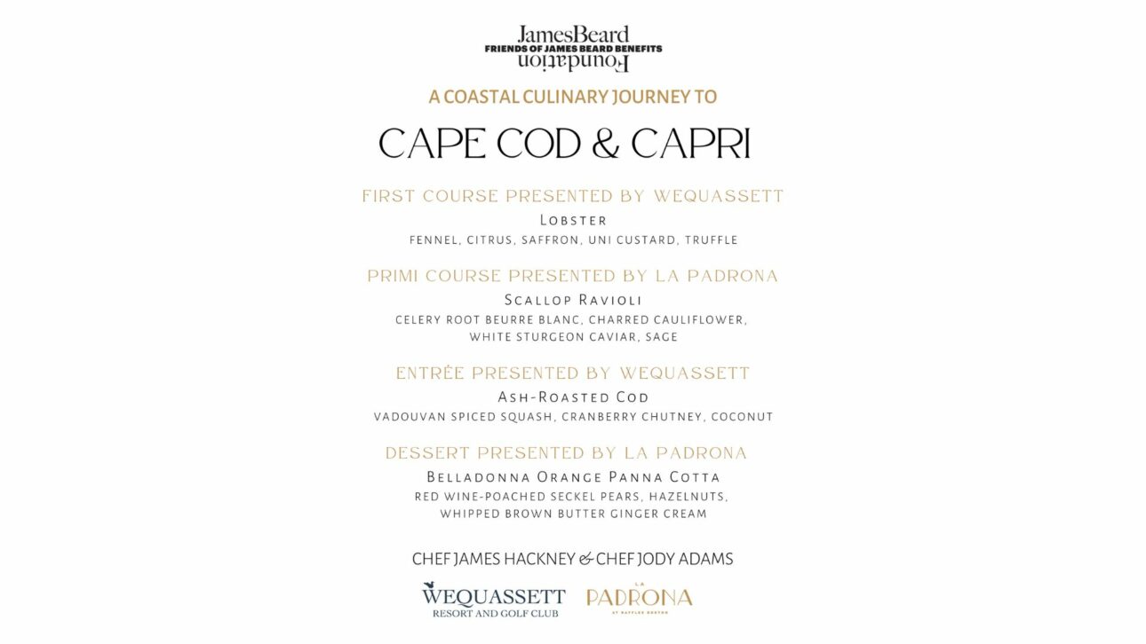 Capri Menu