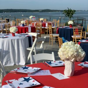 Fourth of july tables.