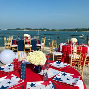 Fourth of july tables.